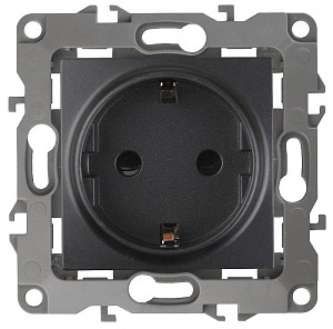 Розетка 2P+E Schuko Эра 12-2101-05 Б0014679