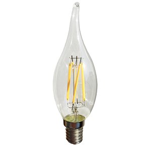 Лампа светодиодная Sun Lumen E14 4W прозрачная 056-908