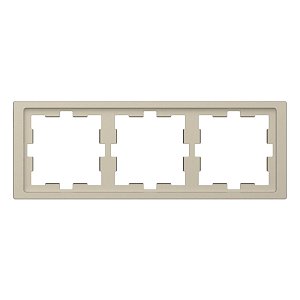 Рамка 3-постовая Schneider Electric Merten D-Life MTN4030-6533