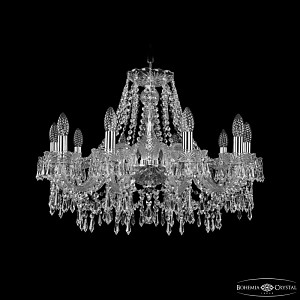 Подвесная люстра Bohemia Ivele Crystal 1403/10/240 Ni