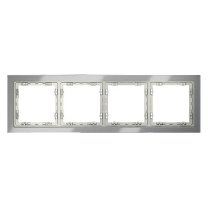 Рамка на 4 поста Voltum S70 VLS110405