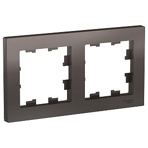 Рамка 2-постовая Schneider Electric Atlas Design ATN000602
