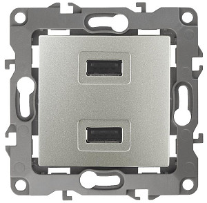 Розетка USB Эра 12-4110-15 Б0027500
