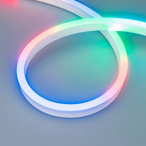 Гибкий неон Arlight 13W/m 72LED/m 5060SMD разноцветная 5M Aqua-5000S-Top-5060-72-24V RGB 032119