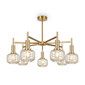 Люстра на штанге Freya Fero FR5366CL-07BS