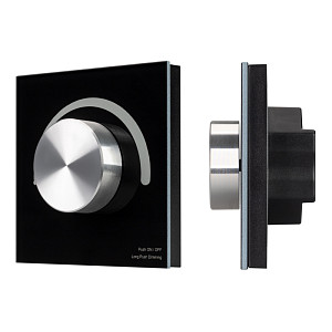 Роторная панель Arlight SMART-1-10V-301-31-DIM-IN Black (24-48V, 2.4G) 036243
