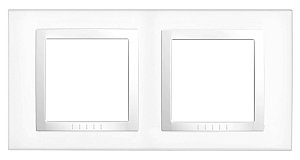 Рамка 2-постовая Schneider Electric Unica MGU2.004.18