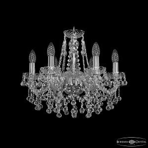 Подвесная люстра Bohemia Ivele Crystal 1409/6/160 Ni