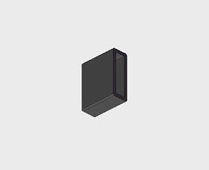 Комплект заглушек (2 шт.) Italline Fantom IT010-4014 black