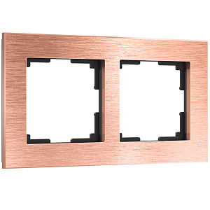 Рамка на 2 поста Werkel Aluminium 4690389182884 W0021712 a058763