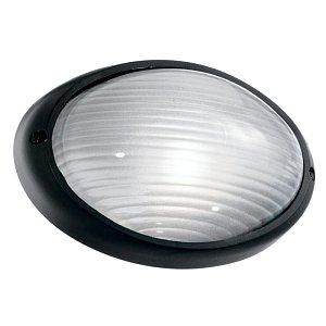 Уличный настенный светильник Ideal Lux Mike AP1 Small Nero 061771