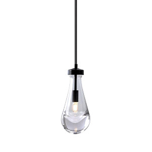 Подвесной светильник DeLight Collection Raindrop MT9093-1H black brushed gold