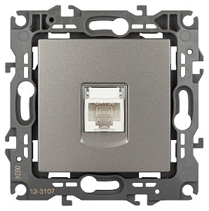 Розетка компьютерная RJ45 Эра 12-3107-16 Б0065716