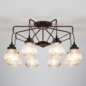Потолочная люстра Eurosvet Fregata 70078/8 черный