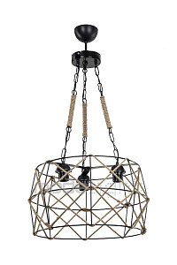 Подвесной светильник Toplight Caryl TL1647R-03BK