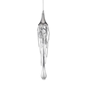 Подвесной светильник Delight Collection Goddess Tears P68009S-1H chrome