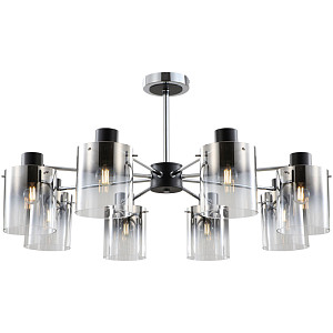 Люстра на штанге Illumico IL5599-8PST-79 CR BK