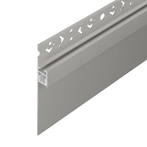 Профиль-плинтус для светодиодных лент и линеек Arlight ARH-PLINTUS-50-FANTOM-3000 RAL7044 (Алюминий) 041776