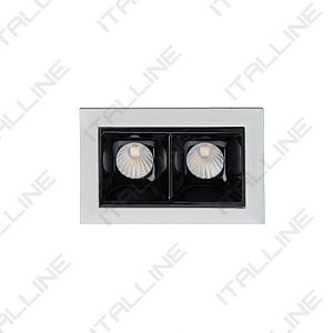Встраиваемый светильник ITALLINE DL 3072 white/black
