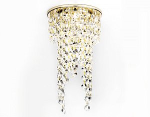 Встраиваемый светильник Ambrella Light K2071 G/CL