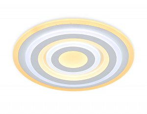Накладная люстра Ambrella Light FA92 WH 144W D500