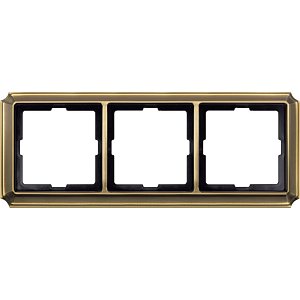 Рамка 3-постовая Schneider Electric Merten Antique/Artec MTN483343