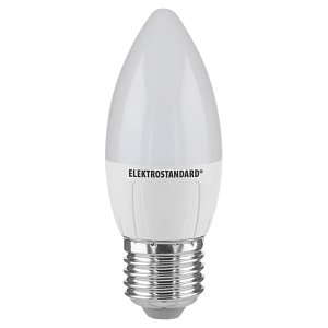 Лампа светодиодная Elektrostandard E27 8W 4200K свеча матовая 4690389152344