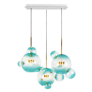 Подвесная люстра Loft IT Bolle 2027-S3 Blue