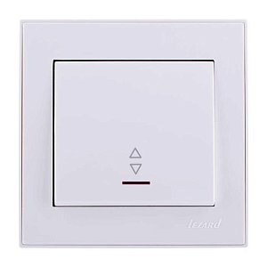Выключатель проходной с подсветкой Lezard Rain 703-0202-114