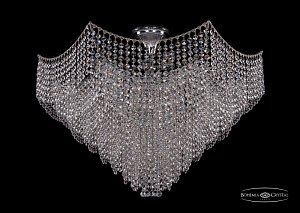 Люстра на штанге Bohemia Ivele Crystal 77071/77 Ni