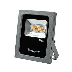 Прожектор Arlight AR-FLAT-10W-220V Yellow 024201