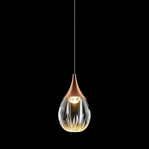 Подвесной светильник Delight Collection Stilla MD24001004-1A copper/clear