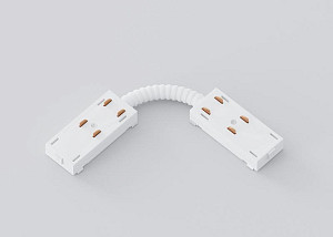 Гибкий соединитель Luminotti Slimline L.200.3.WH