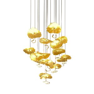 Подвесная люстра Delight Collection 8827P/19 gold