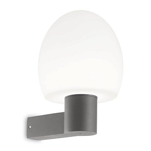 Уличный настенный светильник Ideal Lux Concerto AP1 Grigio 146652