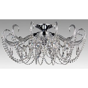 Потолочная люстра Crystal Lux Imperia PL6 Chrome/Transparente
