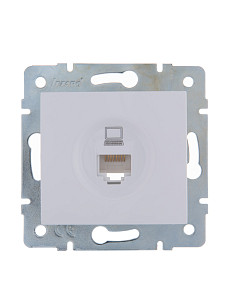 Розетка компьютерная Lezard Karina 707-0288-139