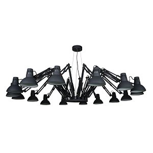Подвесная люстра Arte Lamp Ragno A2043SP-16BK