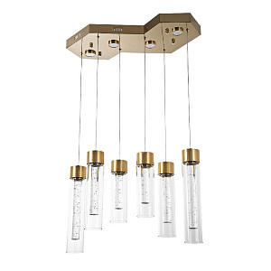 Подвесная люстра Modelux ML.88937.6 GD
