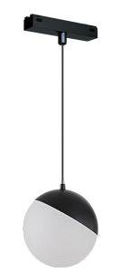 Трековый светильник Luminotti Easyslim Flip Slim L.406.6.4K.BK