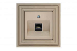 Розетка компьютерная Liregus Retro 29-136