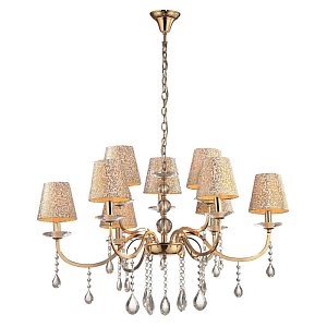 Подвесная люстра Ideal Lux Pantheon SP9 Oro 088105