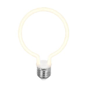 Лампа светодиодная филаментная Elektrostandard E27 4W 2700K прозрачная 4690389147029