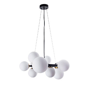Подвесная люстра Arte Lamp Gemini A2243SP-10BK