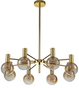 Люстра на штанге Indigo Collana 13015/8R Gold V000222