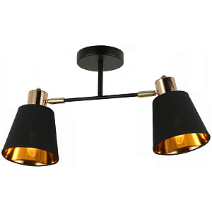 Потолочный светильник Illumico IL6116-2COU-79 BK GD Abelie
