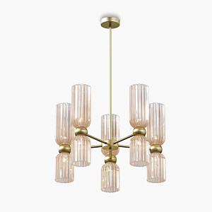 Подвесная люстра Maytoni Antic MOD302PL-10CG