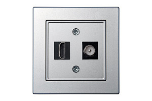 Розетка HDMI и TV Liregus Epsilon 28-1858