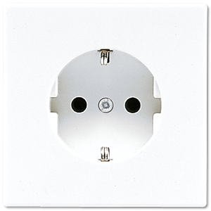 Розетка 2K+З Jung LS1520WW