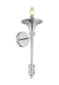 Бра Crystal Lux Miracle AP1 Chrome